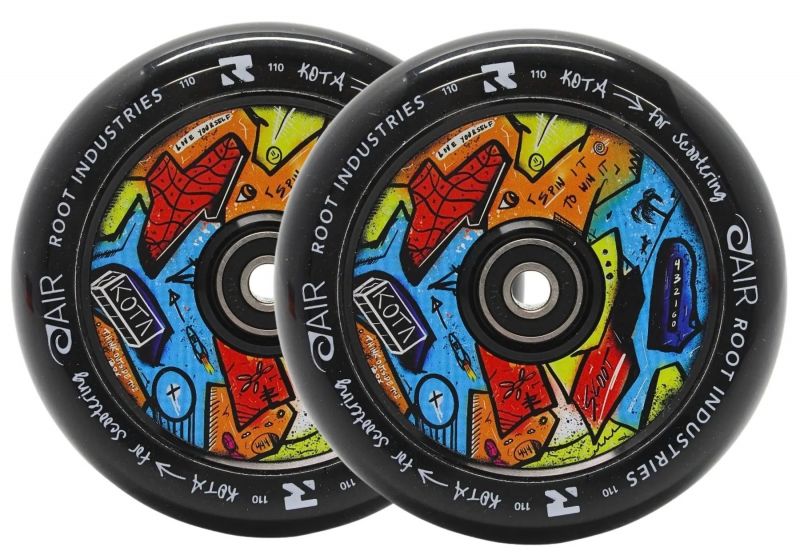 ROOT INDUSTRIES Air KOTA 110mm Black - 2er-Pack Stunt Scooter Rollen