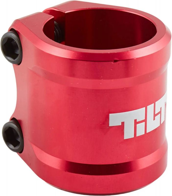 TILT Arc Double Clamp Red - Stunt Scooter Clamp