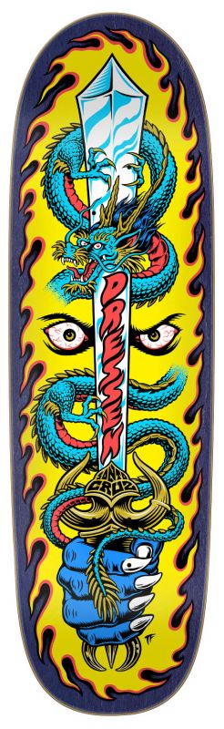 SANTA CRUZ Dressen Sword 9.25" - Skateboard Deck