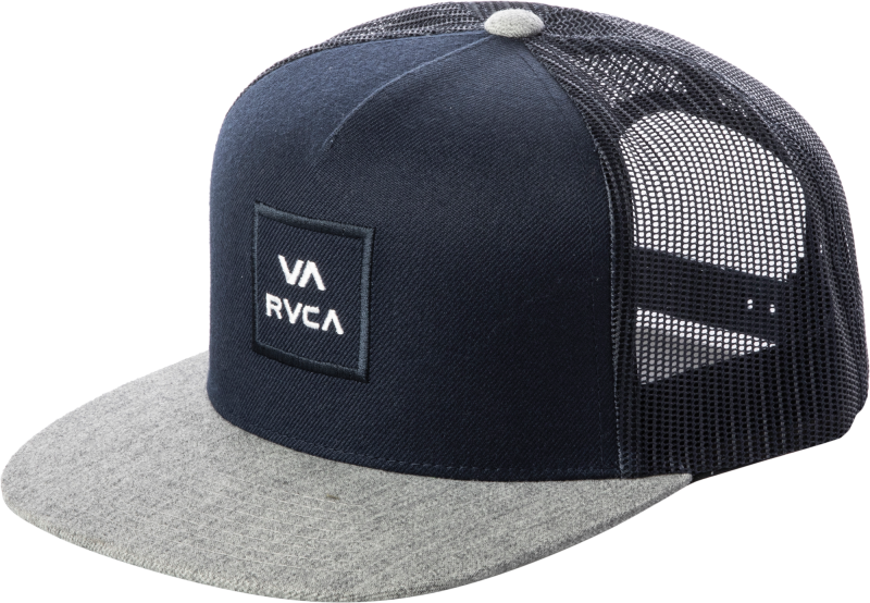 RVCA All The Way Truck Navy/Grey - Trucker Cap