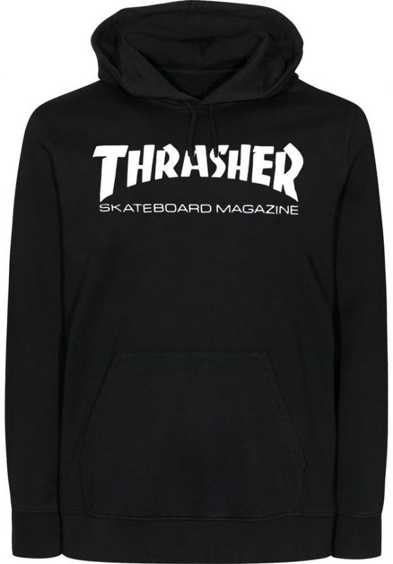 THRASHER Skatemag Hooded Sweatshirt Black