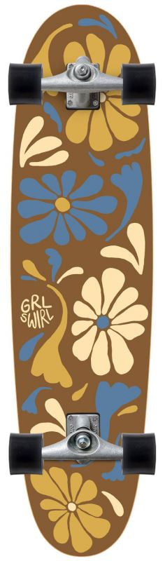 CARVER X GRLSWIRL Longswirl 38" CX - Surfskate Komplett