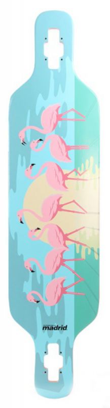 MADRID Trance 40" Flamingos - Longboard Deck