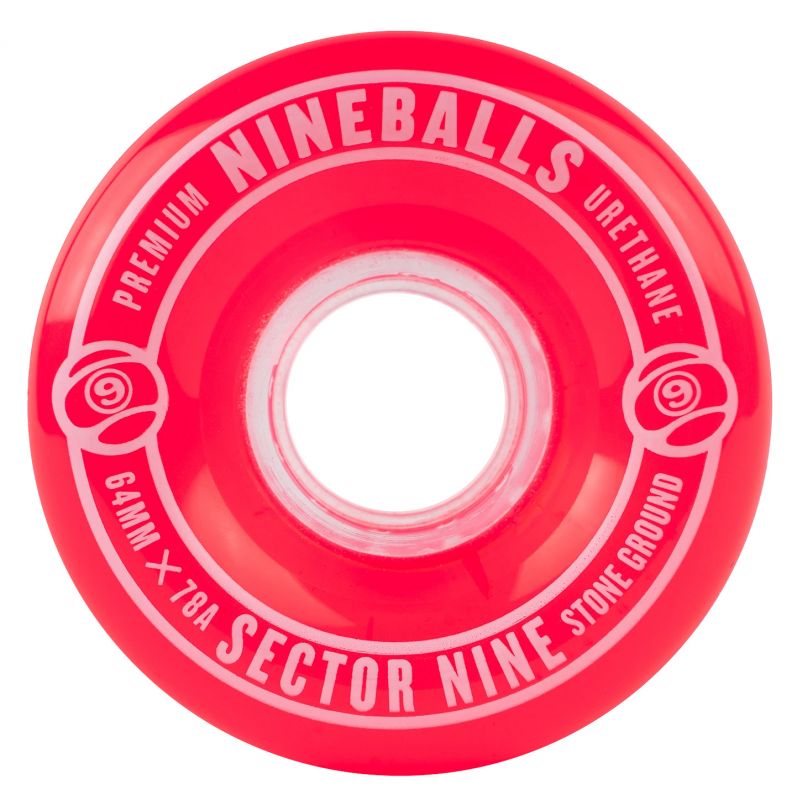 SECTOR 9 Nineballs 64mm 78a Red