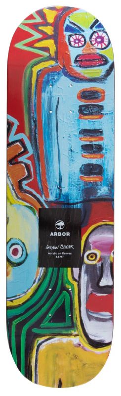 ARBOR Greyson Collage 8.875" - Skateboard Deck