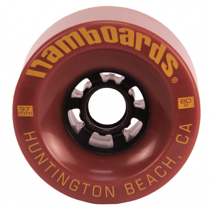 HAMBOARDS Huntington Beach PU 80a 97mm - Longboard Rollen