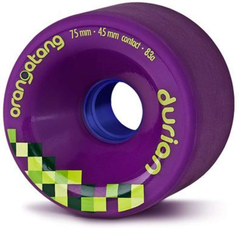 ORANGATANG Durian - 75mm 83a Purple Longboard Wheels