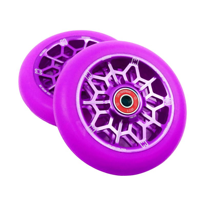 CORE Hex Hollow 110mm - Purple - Stuntscooter Rolle