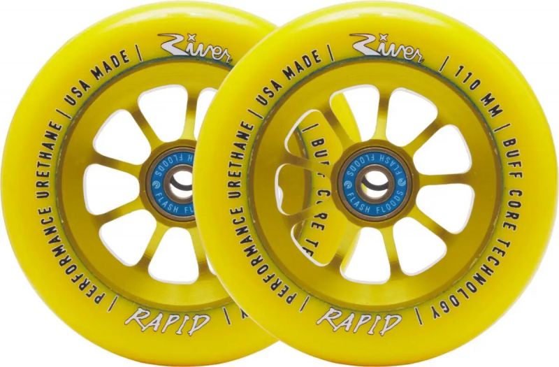 RIVER Naturals Rapid 110mm - Sunrise - Stunt Scooter Wheels