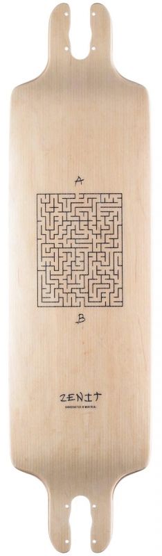 ZENIT Ab Maze 2.0 33" - Longboard Deck