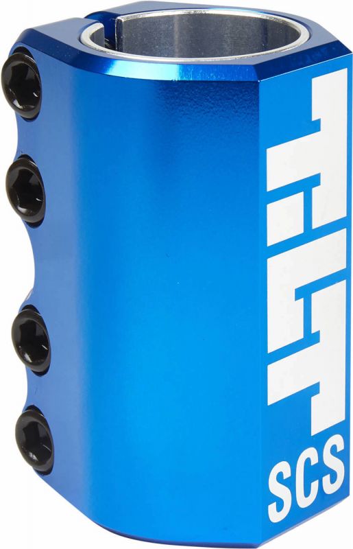 TILT Classic SCS Clamp Blue - Stunt Scooter Clamp