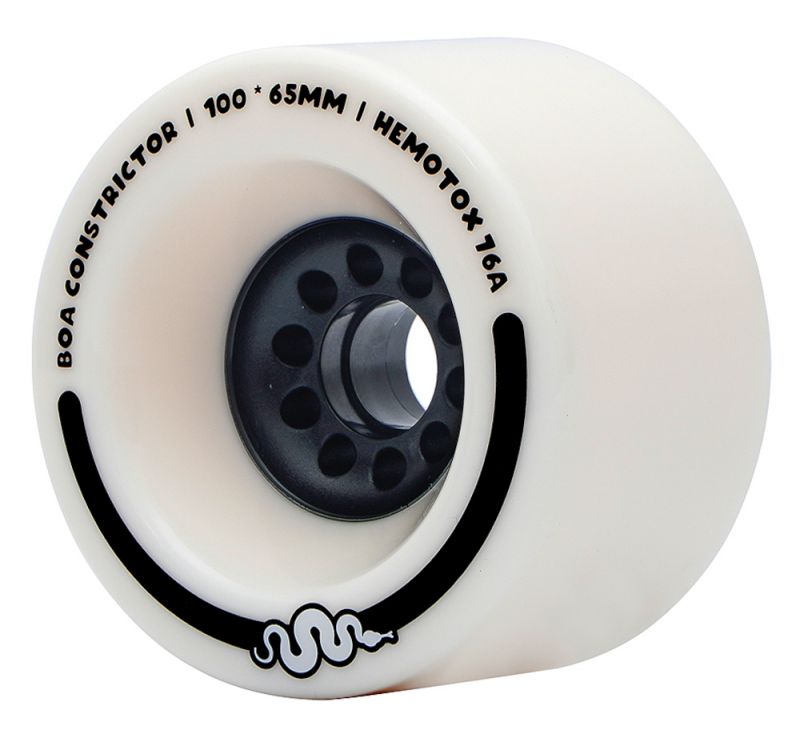 BOA Constrictor 100mm 76a White - Longboard/Elektroboard Rollen