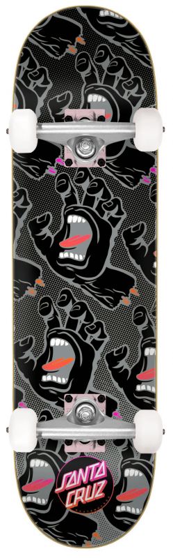 SANTA CRUZ Gradient Hands XL 8.51" Black - Skateboard Deck