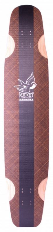 ROCKET LONGBOARDS Linum 116 Naturalite - Longboard Deck
