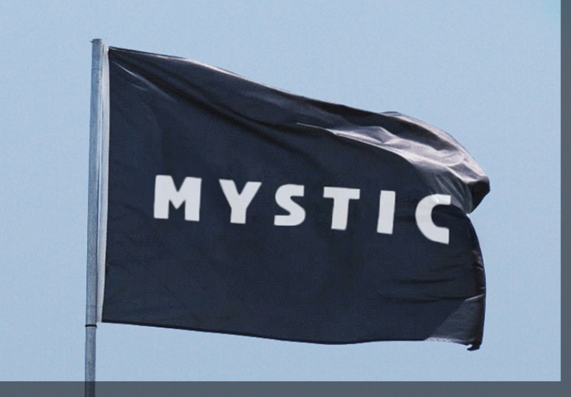 MYSTIC Flag Fahne 150x100cm Black