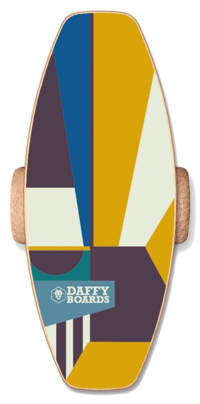 DAFFY BOARDS - Wake - Geometric - Balance Board
