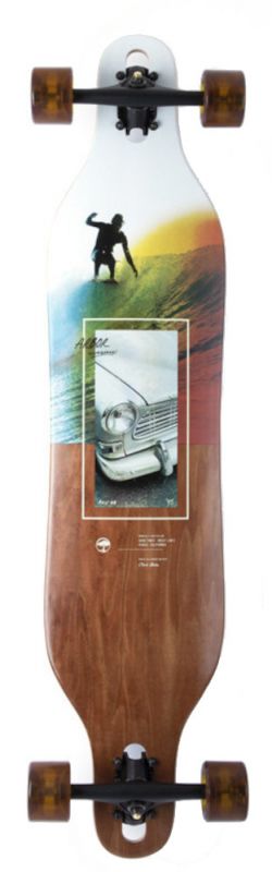 ARBOR Axis Photo Collection 'Surf Trip' 40" - Longboard Komplett