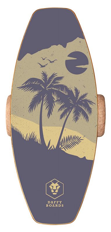DAFFY BOARDS - Wake - Palm Trees - Balance Board