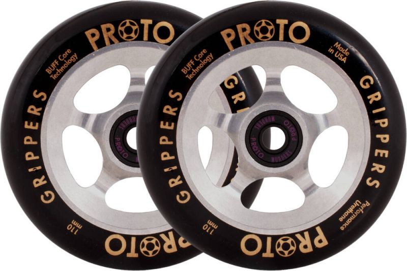 PROTO Grippers 110mm - Raw - Stunt Scooter Wheels