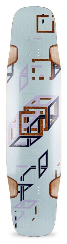 LOADED Tesseract II - Spectra - Longboard Deck