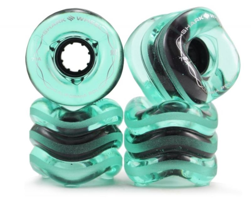 SHARK WHEELS California Roll 60mm 78a - Emerald
