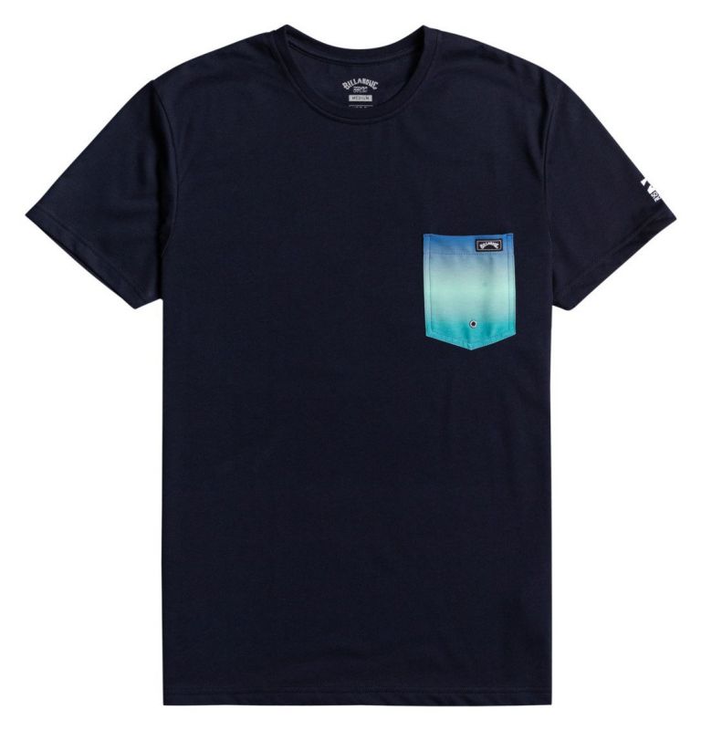 BILLABONG Team Pocket SS - Navy - T-Shirt