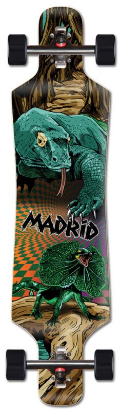 MADRID Spade 39" Komodo - Longboard Komplett