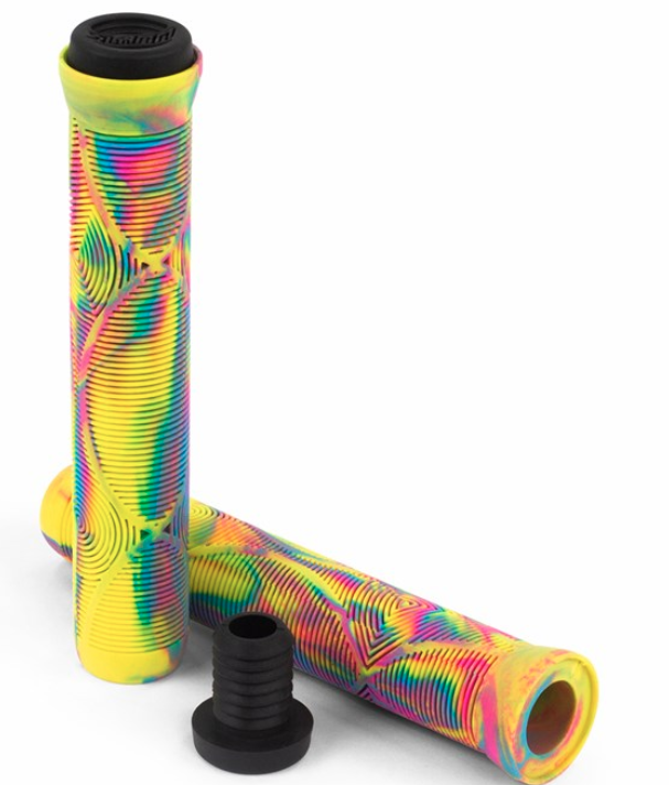 SLAMM Team Grip Swirl Bar Grip Tropical - Scootergriffe