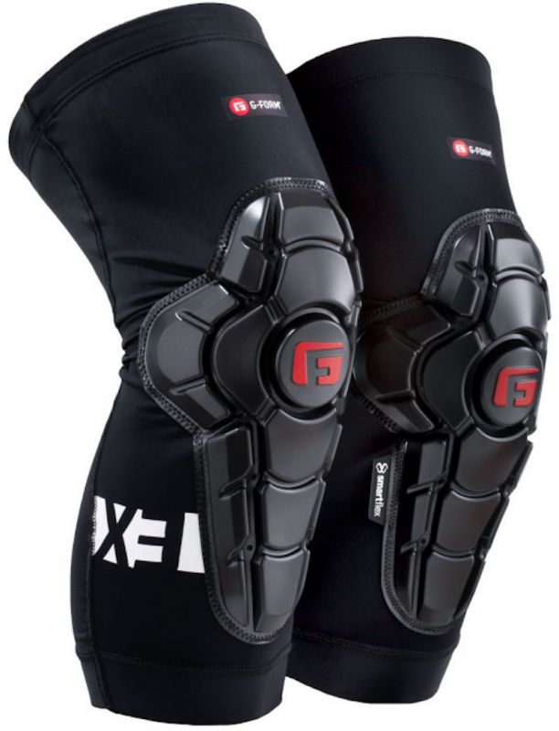 G-FORM Youth Pro-X3 Knee Guards Black - Knieschoner