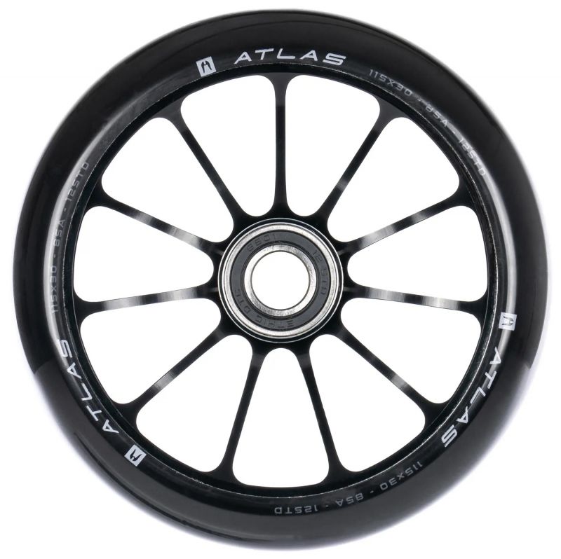 ETHIC Atlas 12 STD 115mm - Black - Stunt Scooter Rolle
