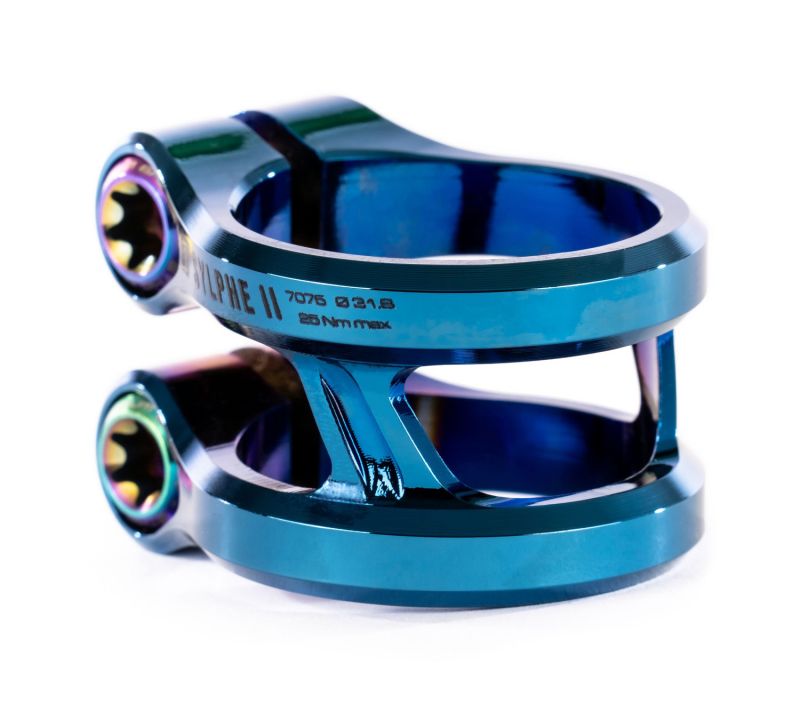 ETHIC Sylphe V2 31.8 - Chrome Blue - Stunt Scooter Clamp