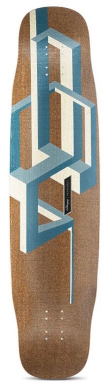 LOADED Basalt Tesseract Dark Blue - Longboard Deck