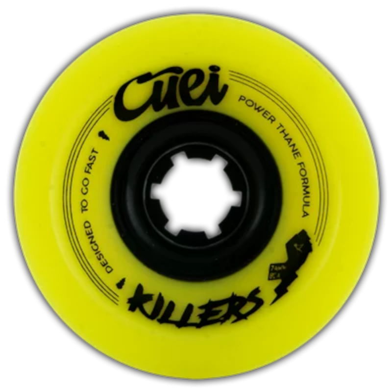 CUEI Killers 74mm Power Thane 80a Yellow