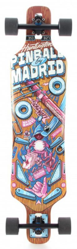 MADRID Spade 39" Pinball Wizard - Longboard Komplett