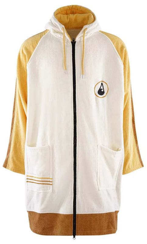 WAVE HAWAII Zip Poncho Sannt (Größe M) - Surf Poncho