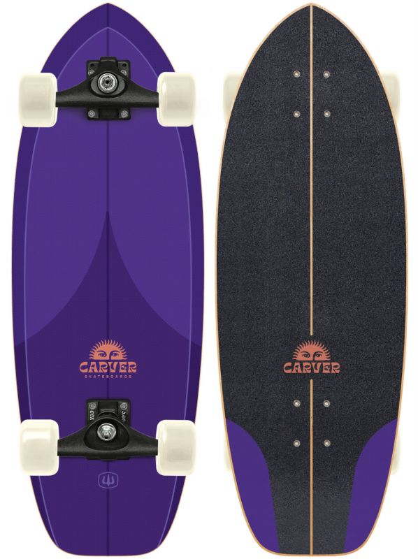 CARVER Purple Haze 28" C5 - Surfskate Komplett