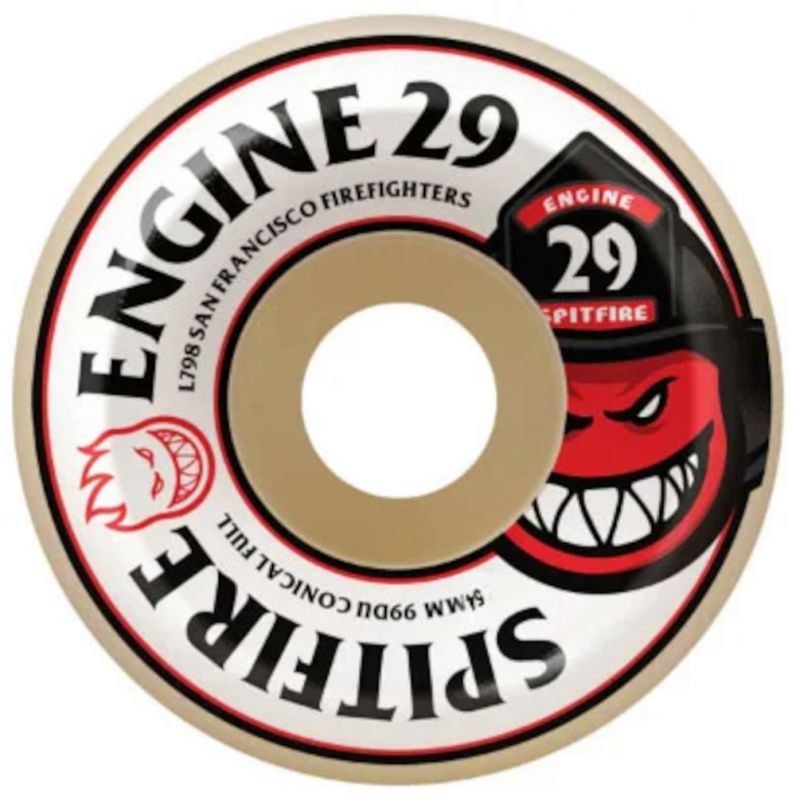 SPITFIRE X SF Engine 29 F4 Conical Full - 54mm 99a - Skateboardrollen