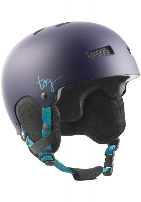 TSG Lotus Solid Color Satin Figue S/M - Snowboardhelm
