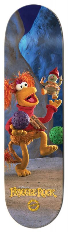 MADRID x FRAGGLE ROCK Red 8.25" - Skateboard Deck