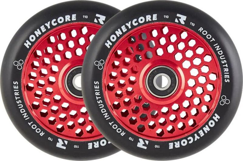 ROOT INDUSTRIES Honeycore 110mm Red - 2-Pack Stunt Scooter Rollen