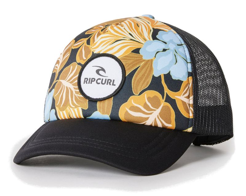 RIP CURL Follow the Sun Trucker Cap Black