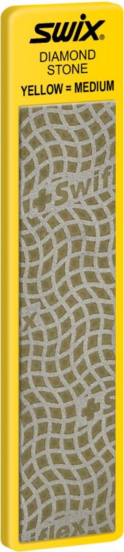 SWIX Diamond Stone Medium Yellow 100mm - Kantenschleifer