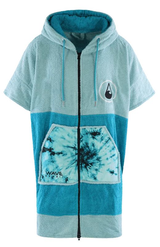 WAVE HAWAII Zip Poncho Flyh (Größe M) - Surf Poncho