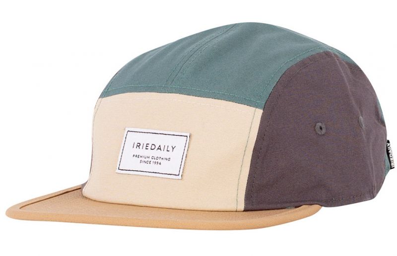 IRIEDAILY Millenio 5 Panel Cap Beryl Grey