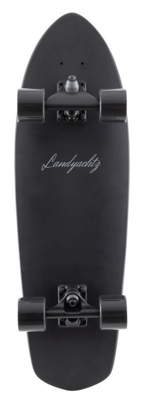 LANDYACHTZ Pocket Knife Black 29.6"” - Surfskate Komplett