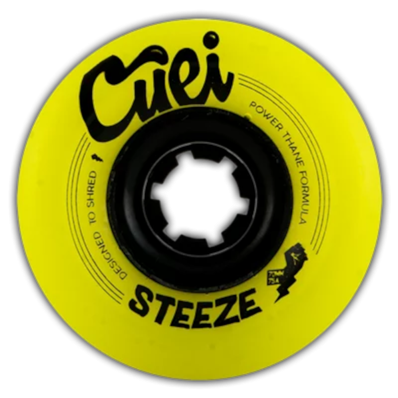 CUEI Steeze 70mm Power Thane 75a Yellow