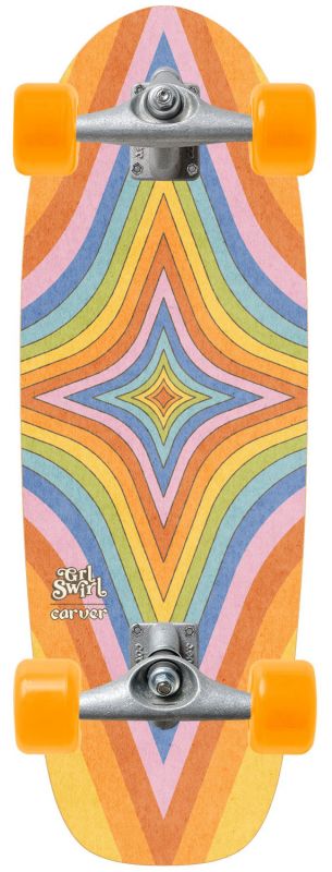 CARVER X GRLSWIRL Daydream 28" CX - Surfskate Komplett