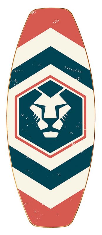 DAFFY BOARDS - Wake - Lion - Balance Board