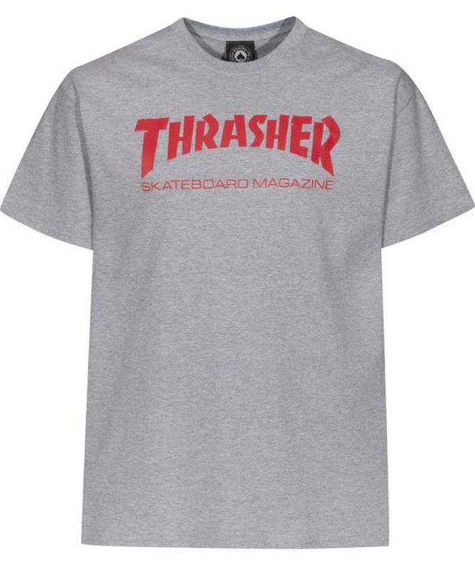 THRASHER Skatemag T-Shirt Greymottled