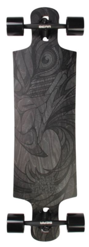LANDYACHTZ Drop Hammer Black Eagle - Longboard Komplett